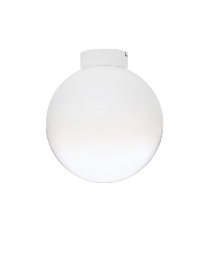 Висящо осветително тяло (пендел) BOLITA 9W LED Димируем, пясъчно бял метал, опалово стъкло