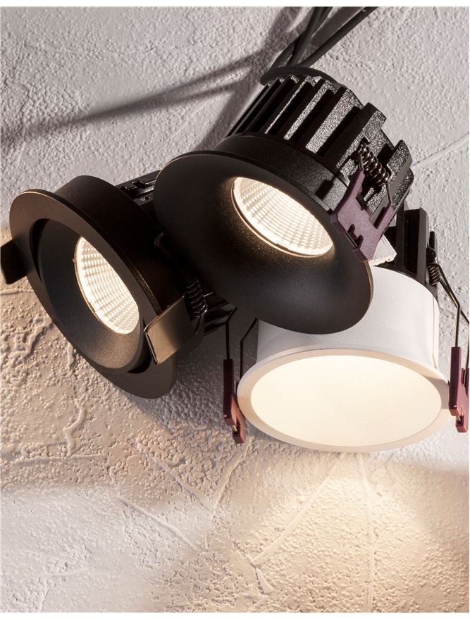 Външен аплик BLADE 12W LED Пясъчно бял алуминий