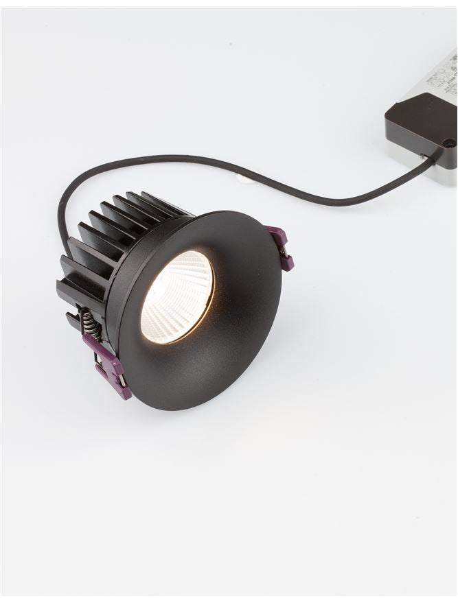Външен аплик BLADE 12W LED Пясъчно черен алуминий