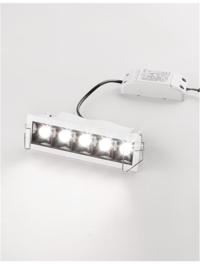 Техническо осветление SWAN 10W Бял и черен Алуминий