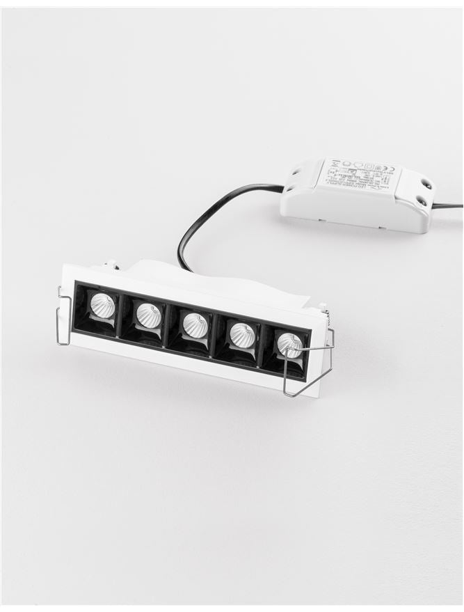 Техническо осветление SWAN 10W Бял и черен Алуминий