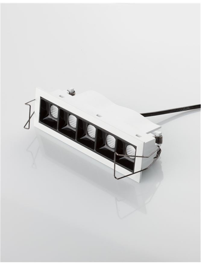 Техническо осветление SWAN 10W Бял и черен Алуминий