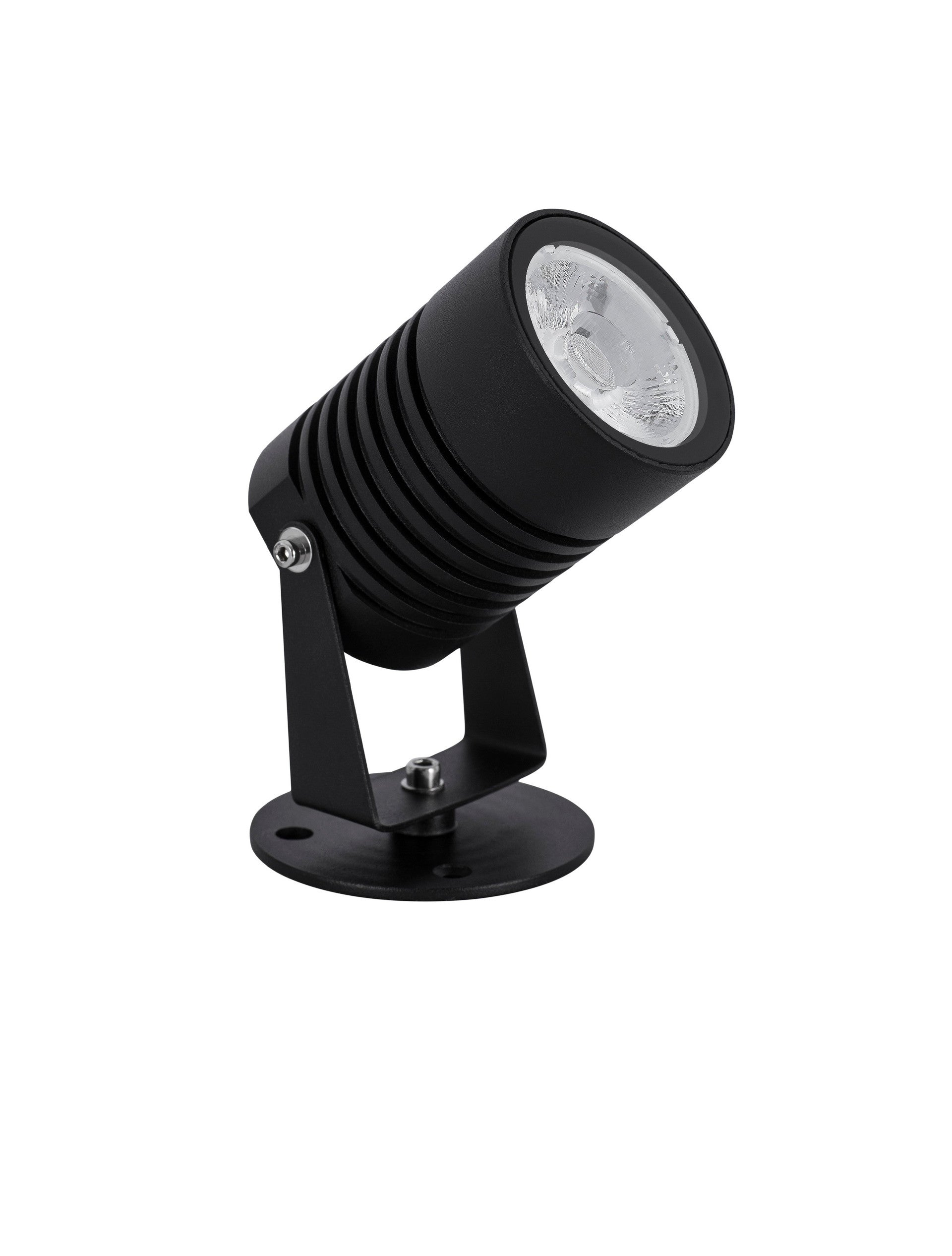 Външен стенен аплик FEND 10W, тъмен антрацит, алуминий, стъкло, IP65