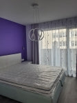 Прозрачно перде с преплетени спирали и листа