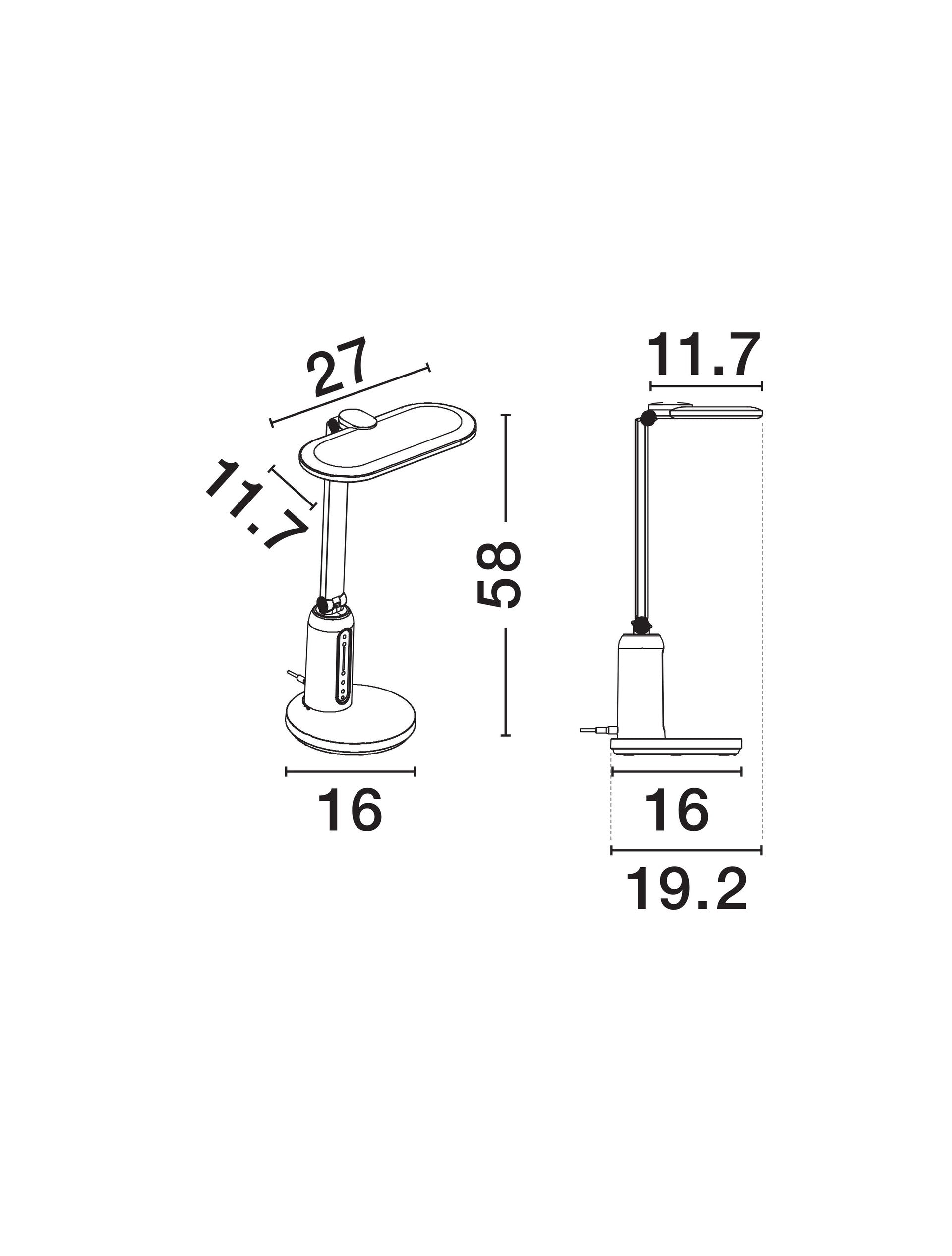 Висящо осветително тяло (пендел) BIOLIGHT 19W Пясъчно бял алуминий 4000K CRI>95