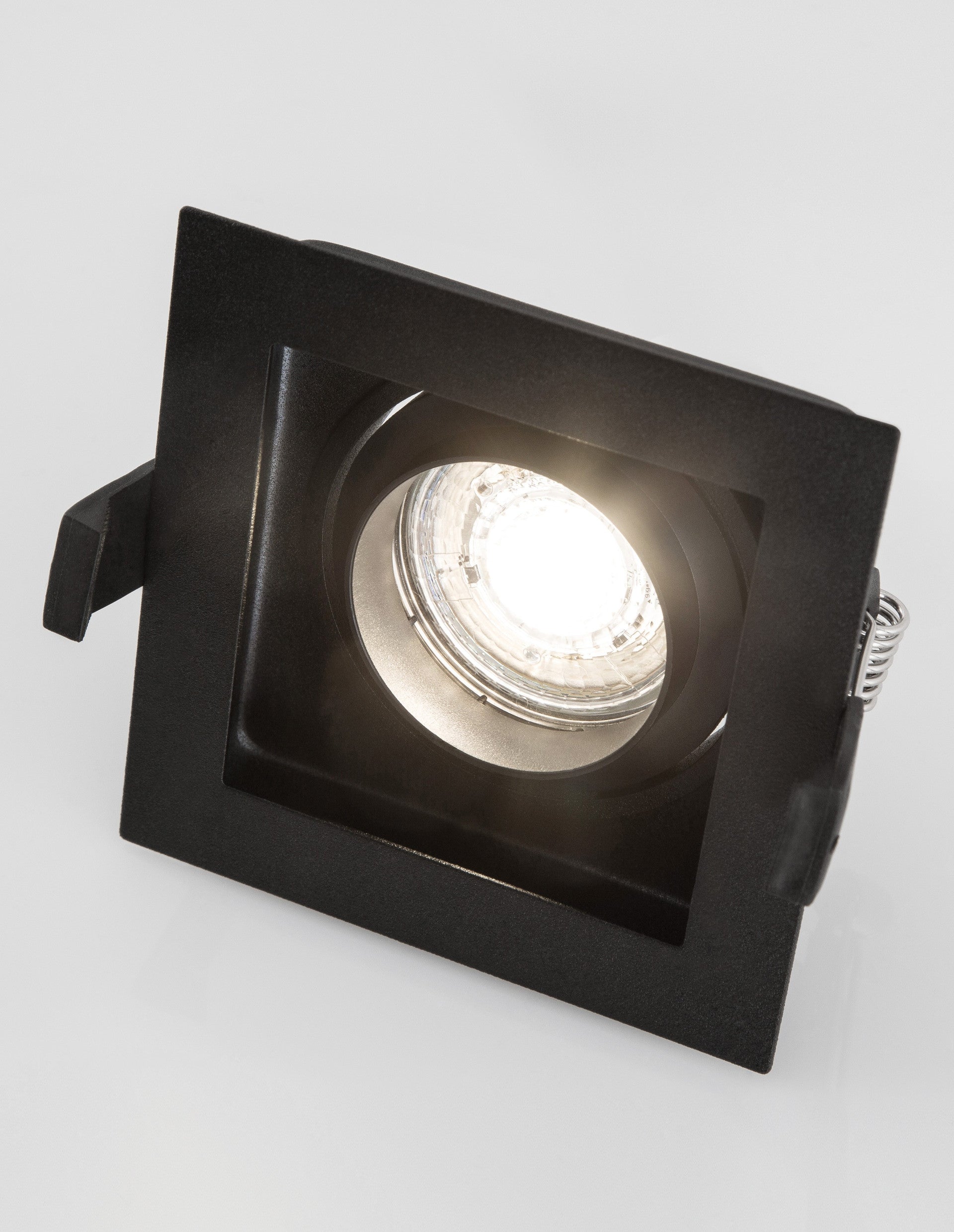 Техническо осветление CEDI GU10 50W Черен алуминий L10 W10 H3.8см