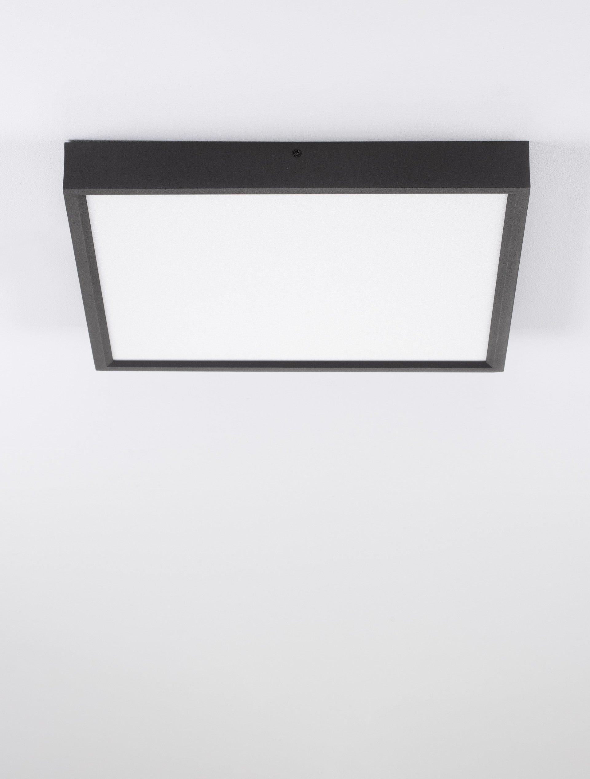 Висящо осветително тяло (пендел) ITOS 32W LED Пясъчно черен алуминий и акрил