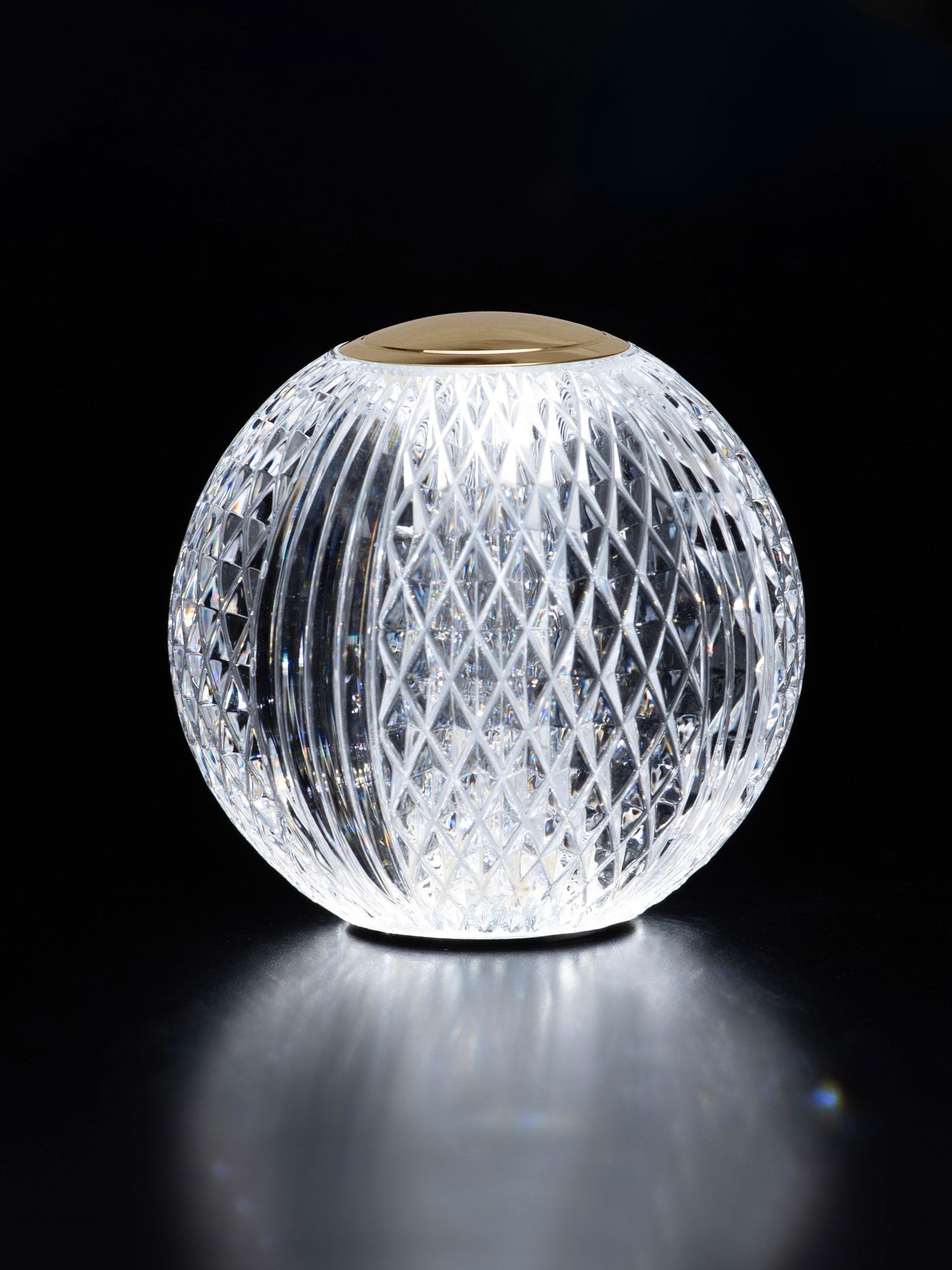 Висящо осветително тяло (пендел) BRILLANTE 1.5W Златист месинг алуминий и акрил