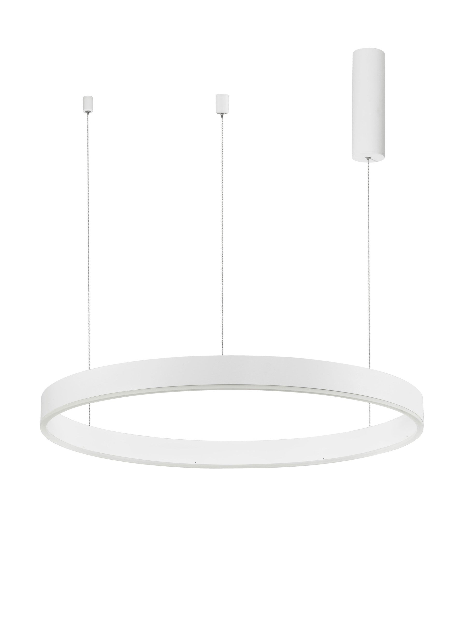 Висящо осветително тяло (пендел) MOTIF 50W LED 2700-6000K Пясъчно бял алуминий акрил