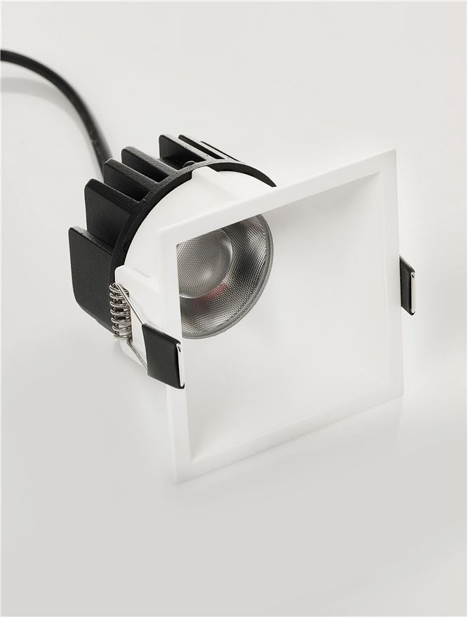 Вградено осветително тяло GERMIN 7W/10W 3000K Текстура бял IP54
