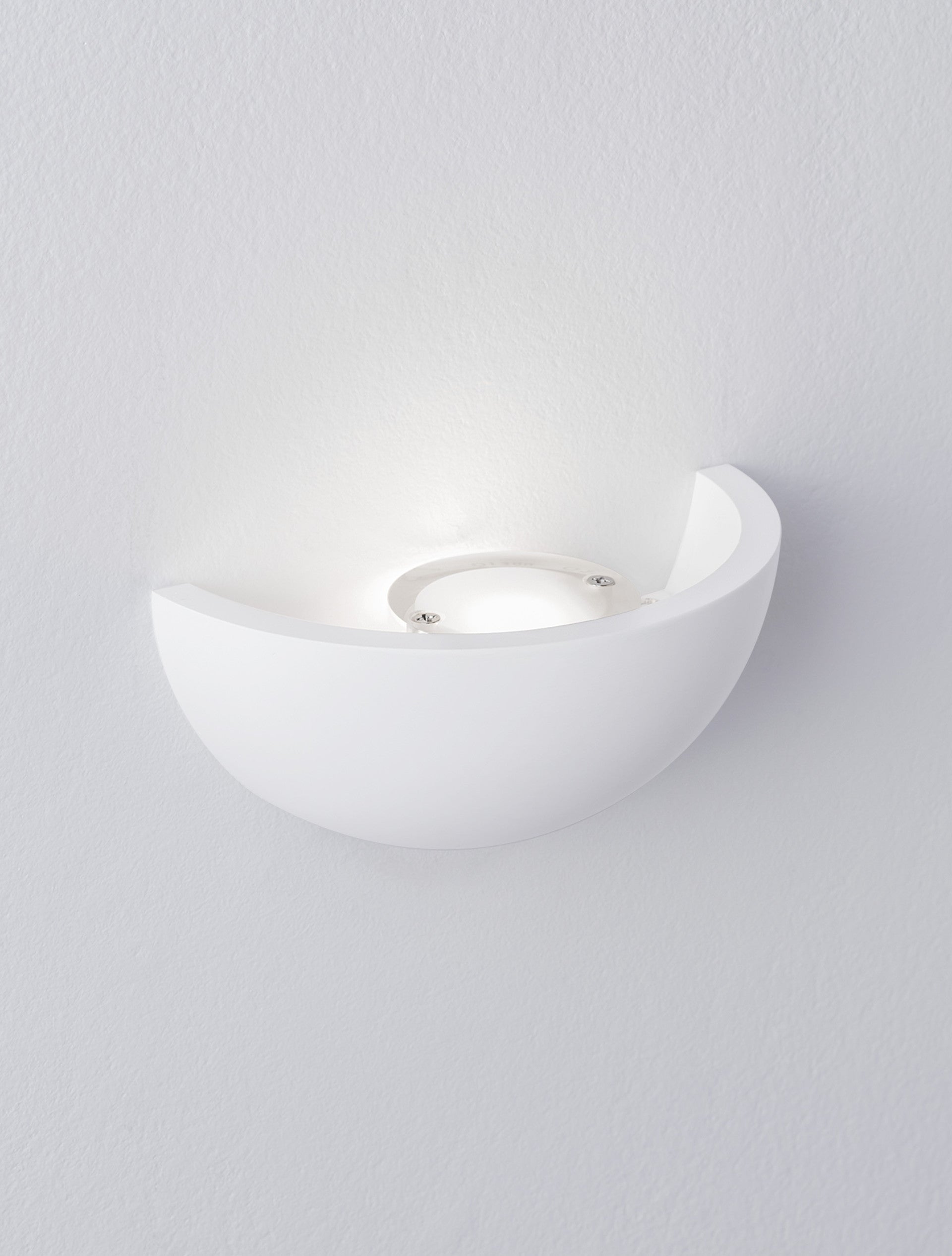 Висящо осветително тяло (пендел) ONICA 4W LED Бял гипс L6 W12 H6см