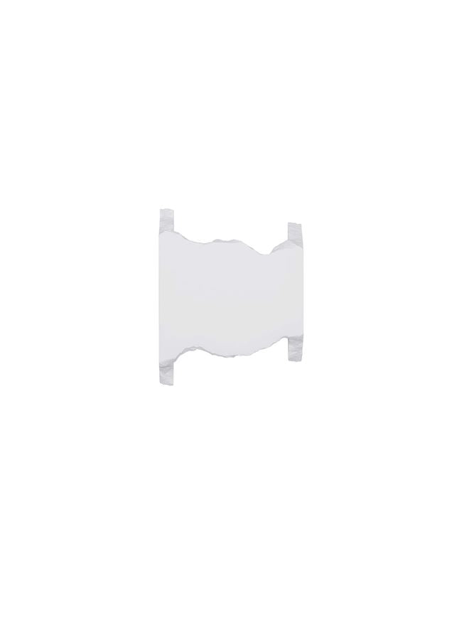 Висящо осветително тяло (пендел) ALAS 6W LED Бял гипс L15 W6 H18.5см