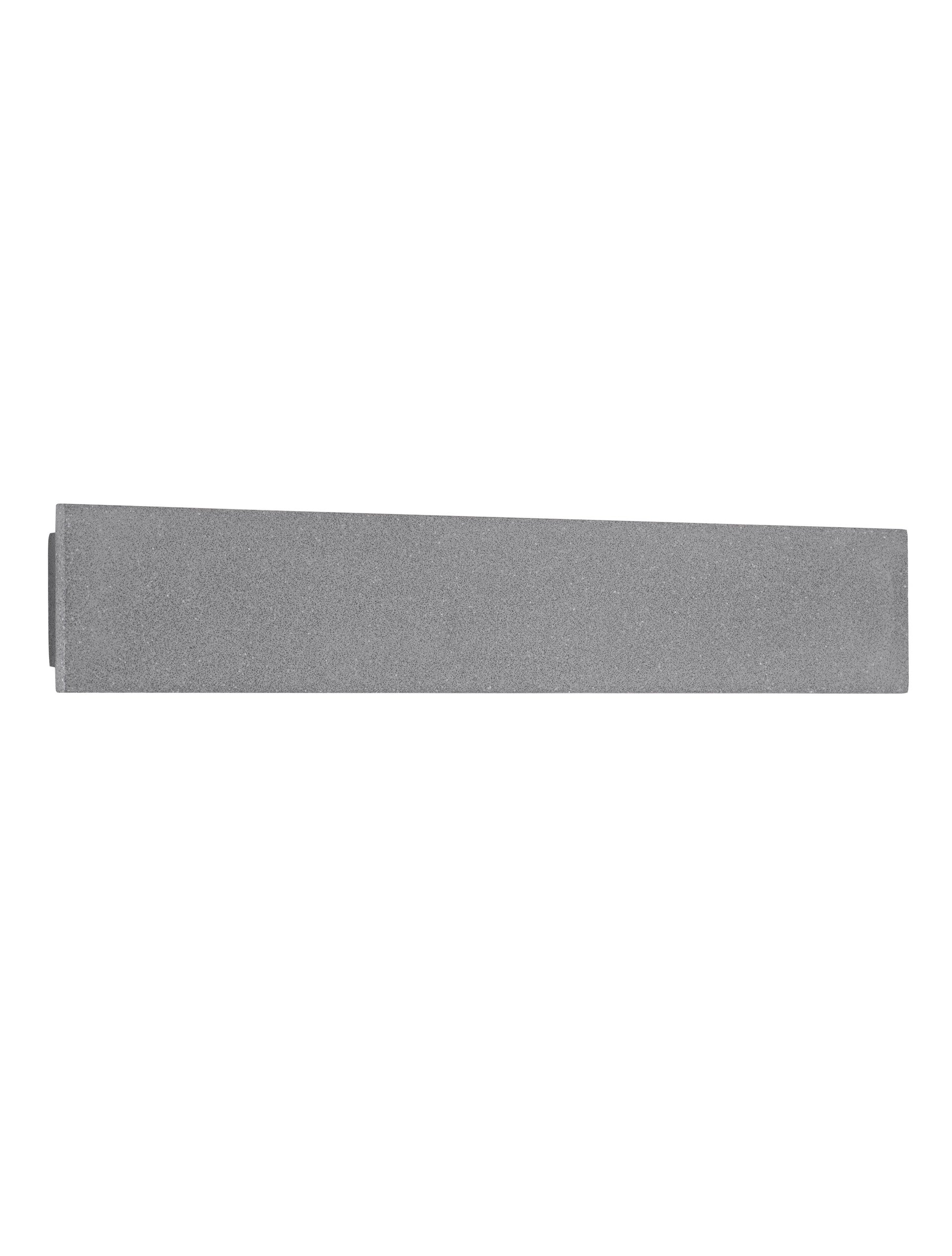 Външен аплик LUNA 19W 3000K Черен пясъчен бетон IP65 L60 W4.5 H10см
