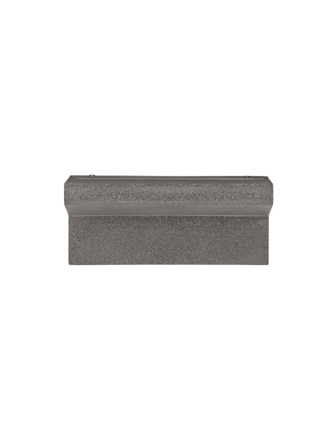 Външен аплик LITA 6W 3000K Черен пясъчен бетон IP65 L20 W12 H9см