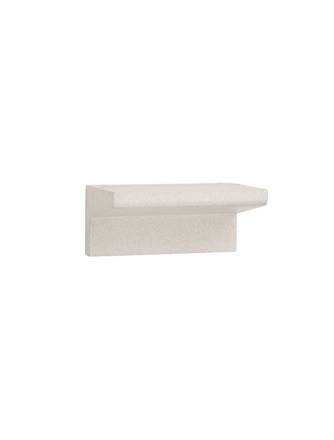 Външен аплик LITA 6W 3000K Бял пясъчен бетон IP65 L20 W12 H9см