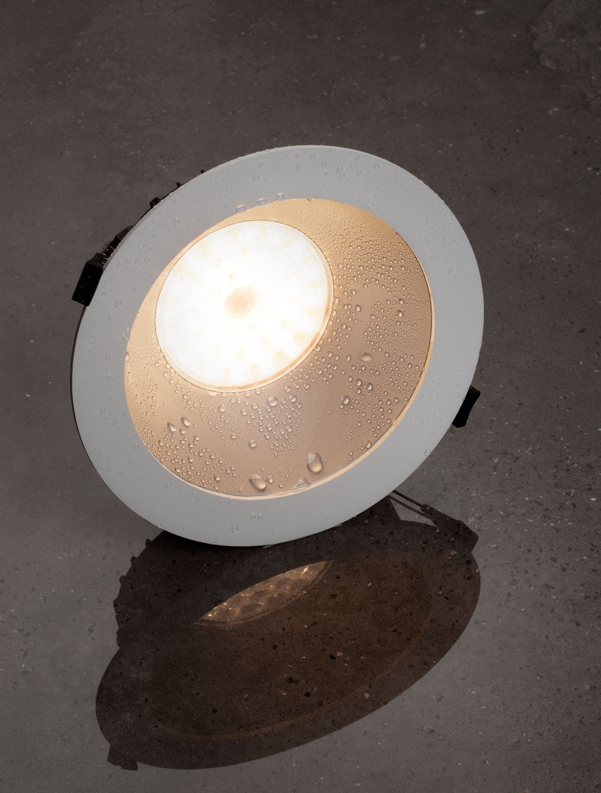 Техническо осветление VESSEL 24W LED Матов сребрист алуминий IP54 D19 H6.1см