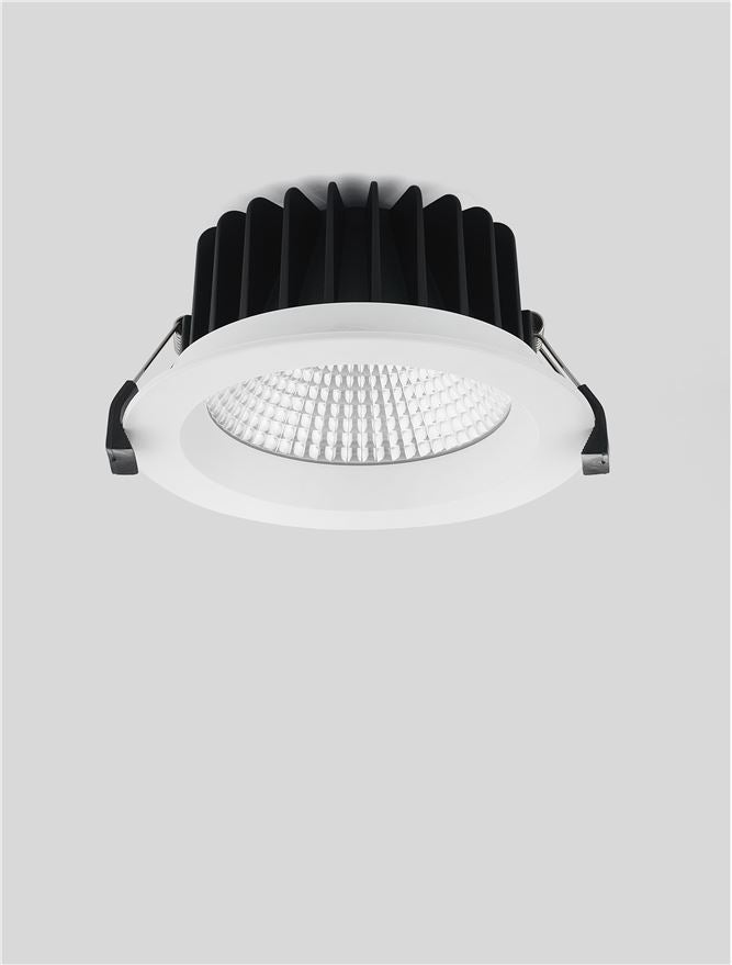 Техническо осветление SPARK 18W LED Алуминий Черен IP54 D14.5 H6.5см