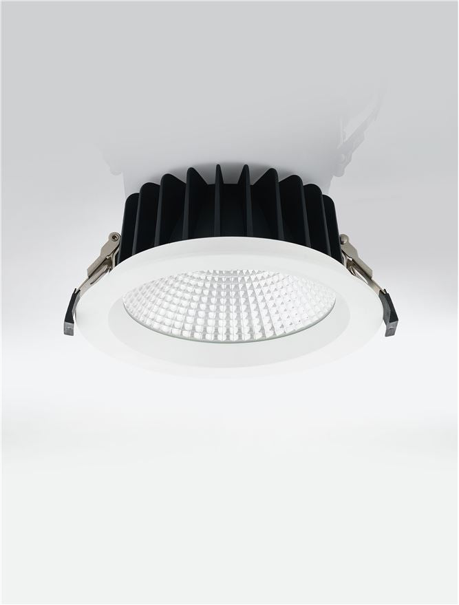 Техническо осветление SPARK 25W LED Алуминий Черен IP54 D19 H7.5см