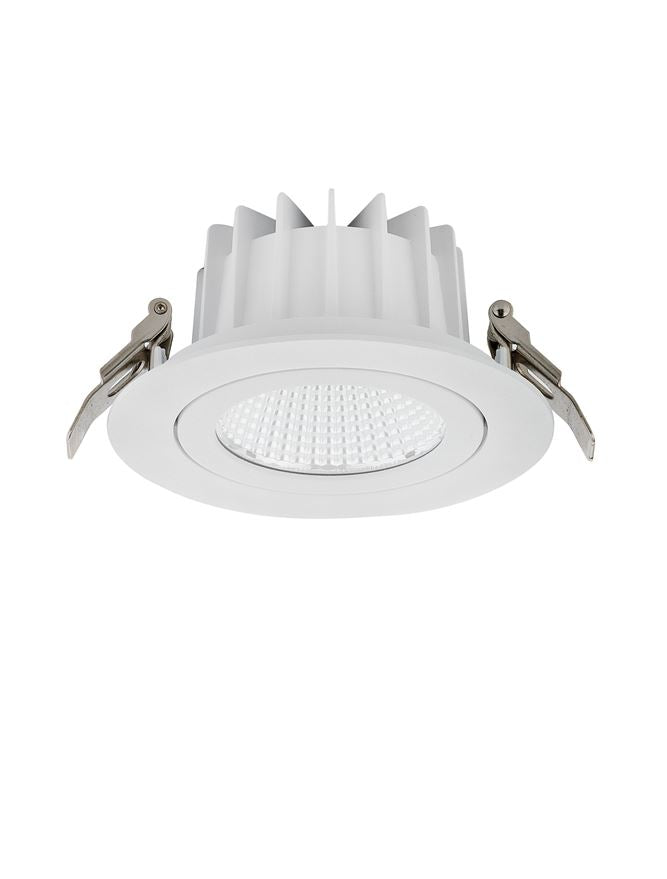 Техническо осветление GLIM 25W LED Алуминий Бял IP20 D14 H6.5см