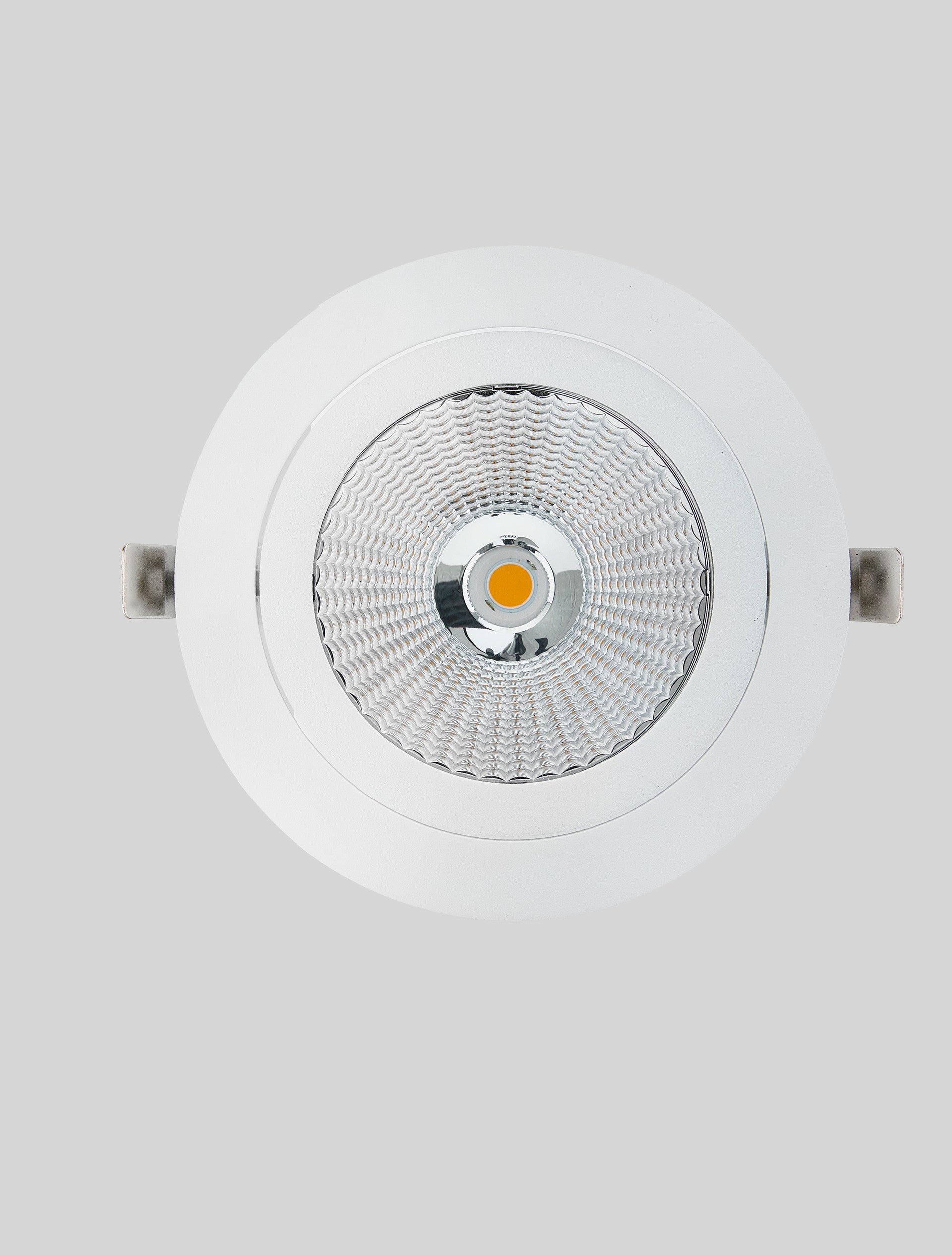 Техническо осветление GLIM 35W LED Алуминий Бял IP20 D18 H8.1см