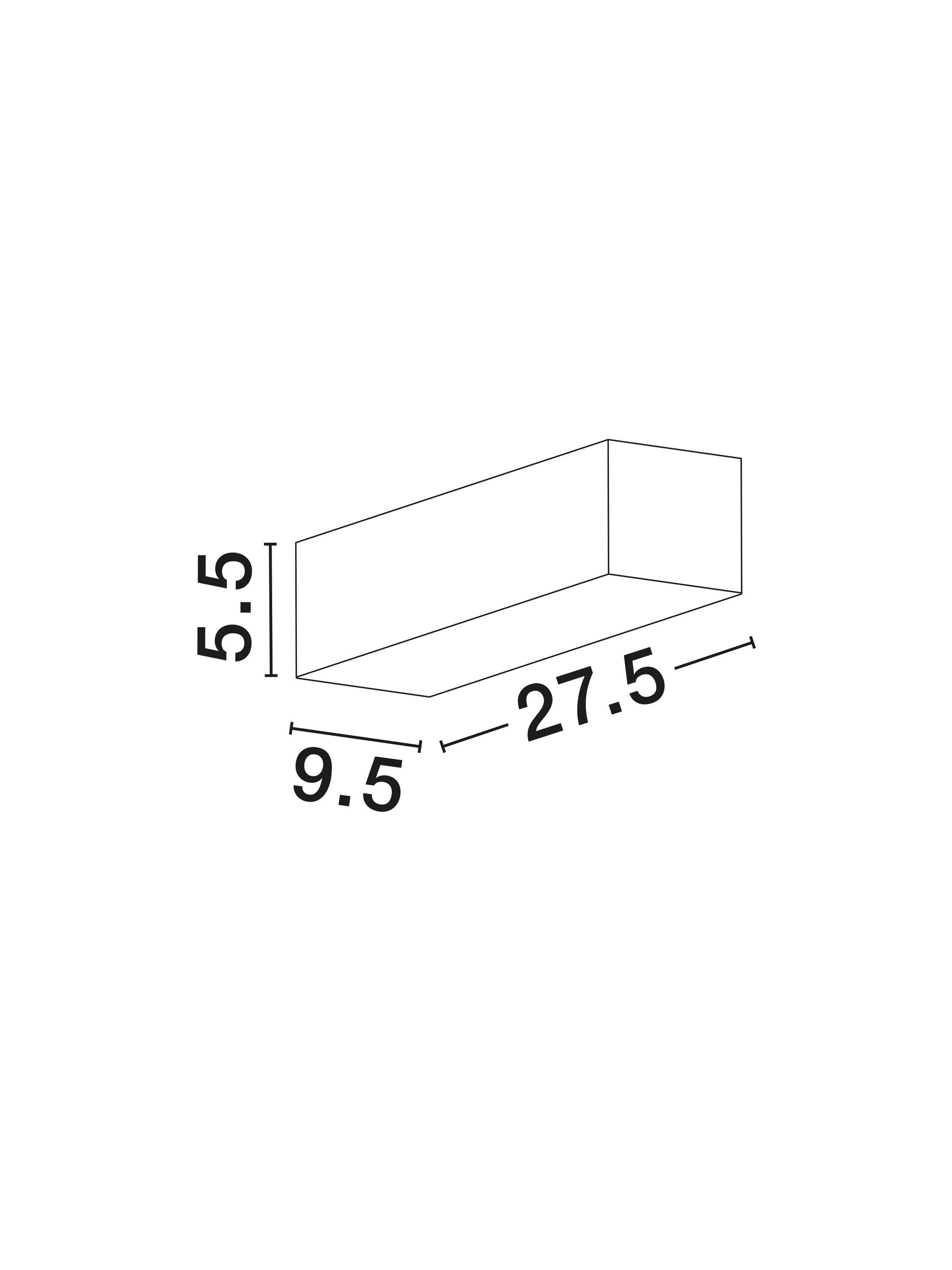 Висяща лампа LITA E14 5W бял гипс