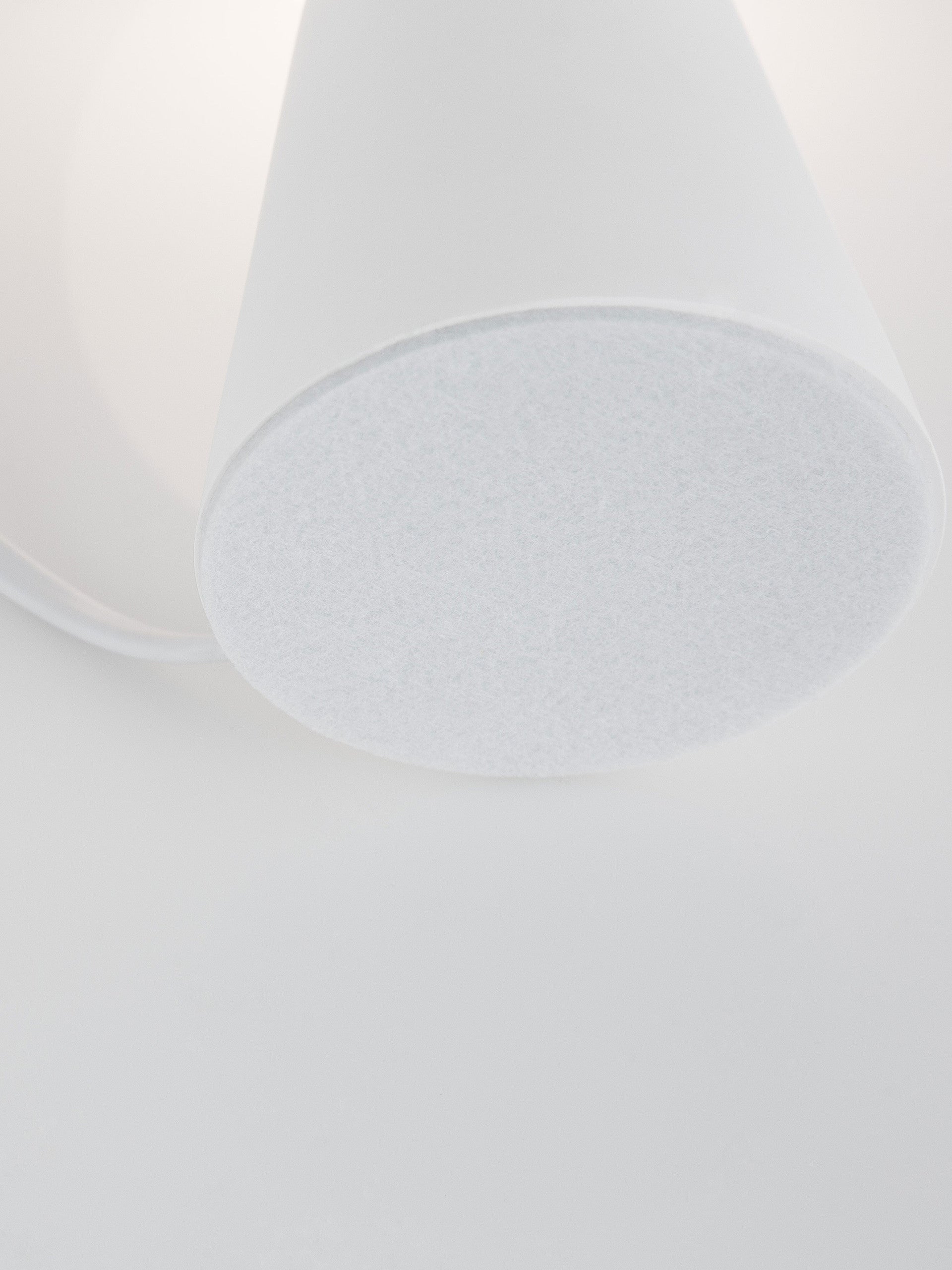 Висящо осветително тяло (пендел) ZERO LED G9 5W Бял гипс и опалово стъкло