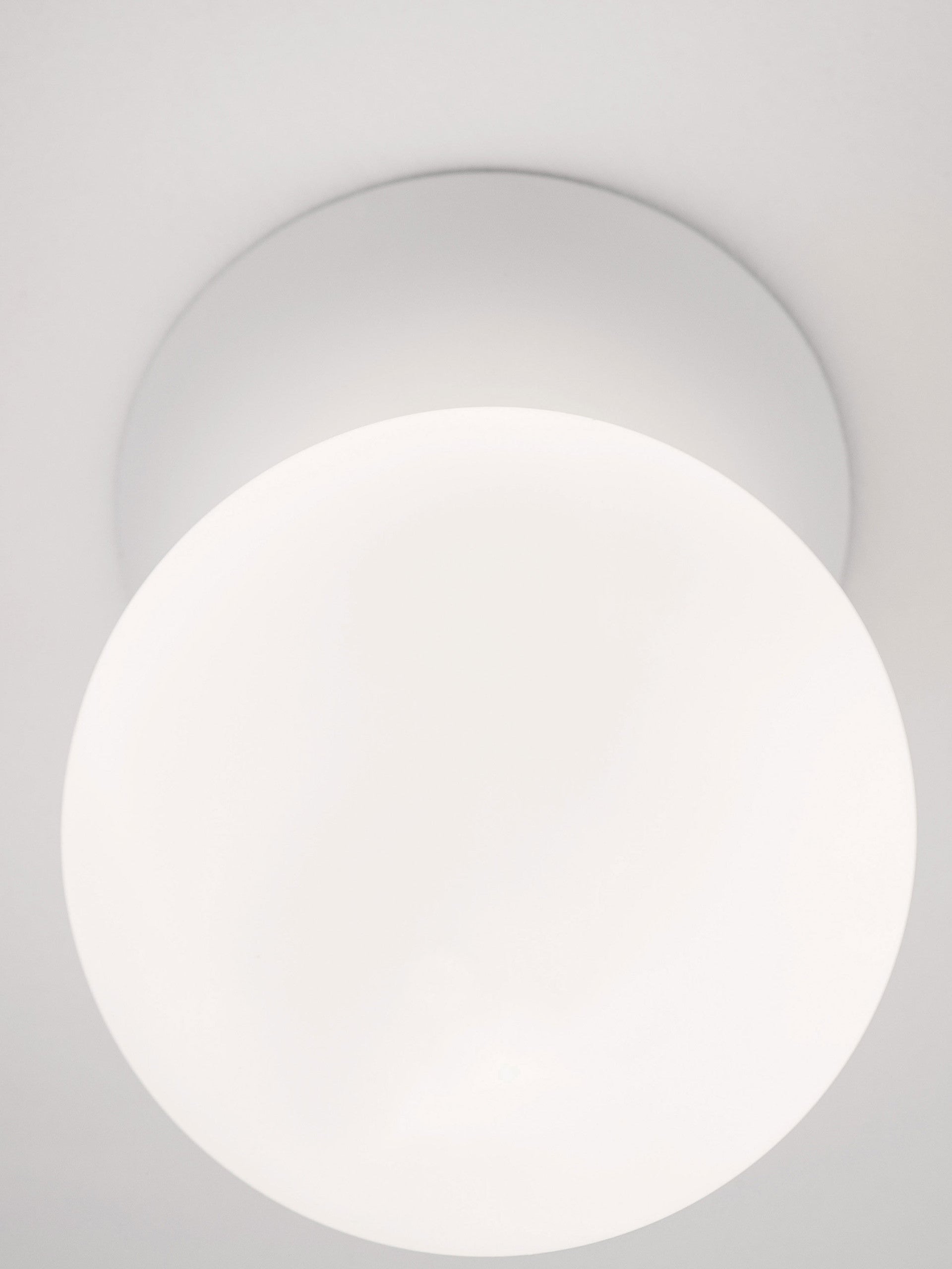 Висящо осветително тяло (пендел) ZERO LED G9 5W Бял гипс и опалово стъкло