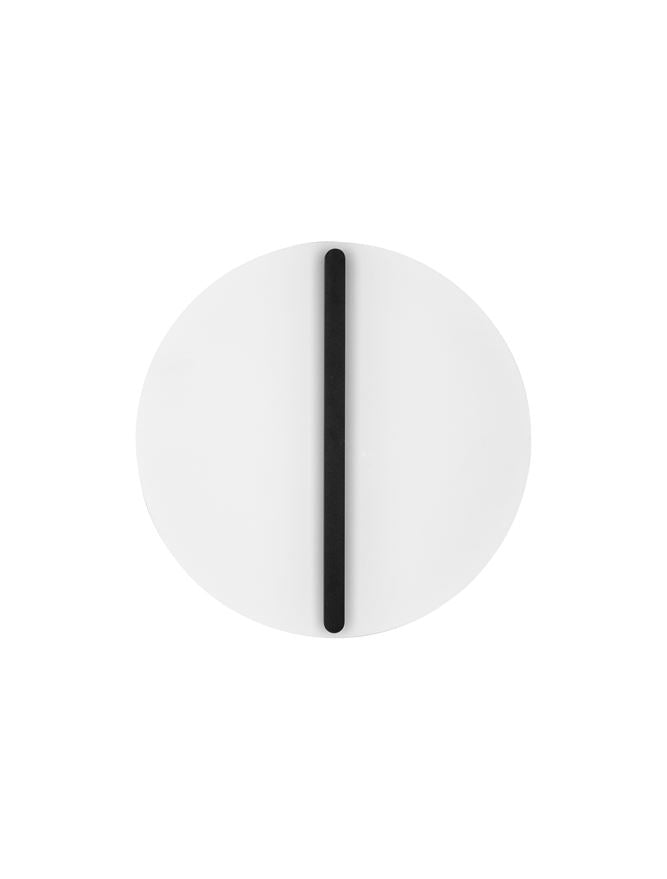 Висящо осветително тяло (пендел) NALU 28W Триак димируем пясъчно черен и бял стомана алуминий