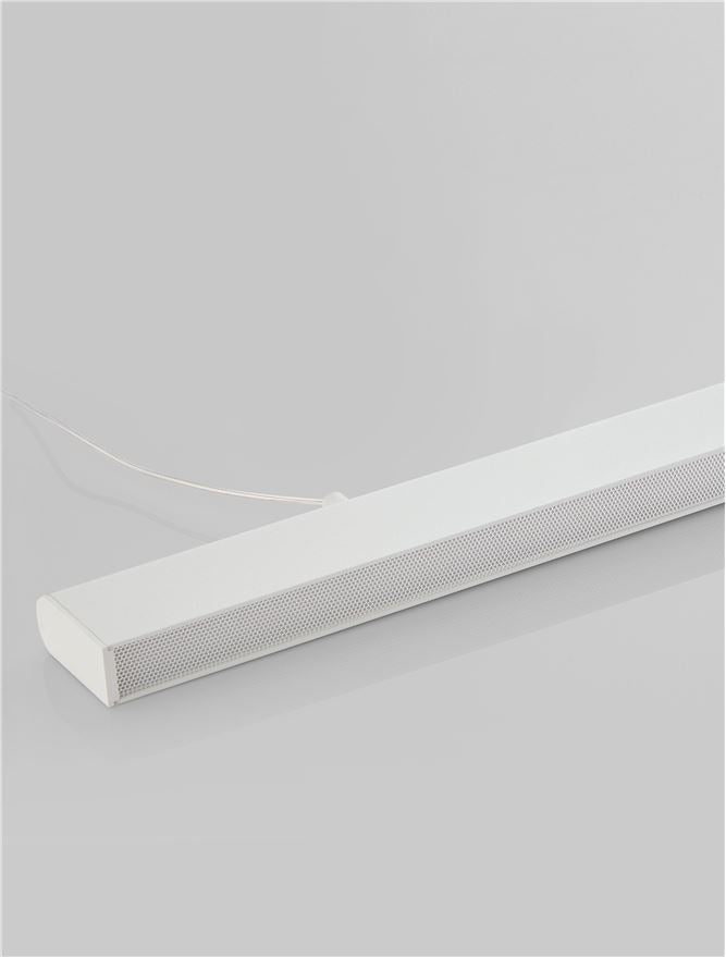 Техническо осветление SHALLOW LED модул 24W CRI90 3000K Матово бял алуминий L106 H100см