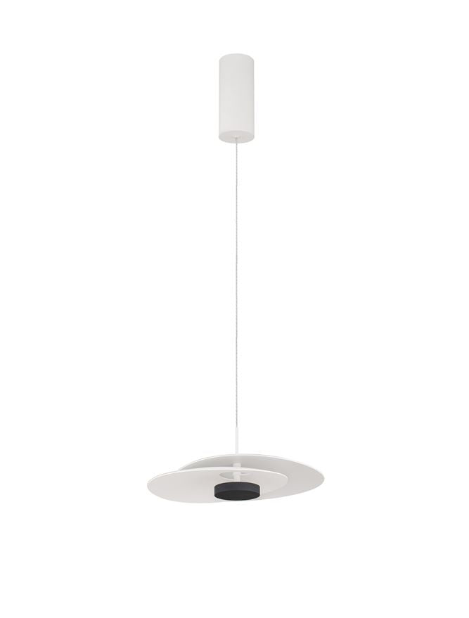 Висящо осветително тяло (пендел) OLEA LED 16W 3000K Пясъчно бял алуминий ⌀35 W32 H190см