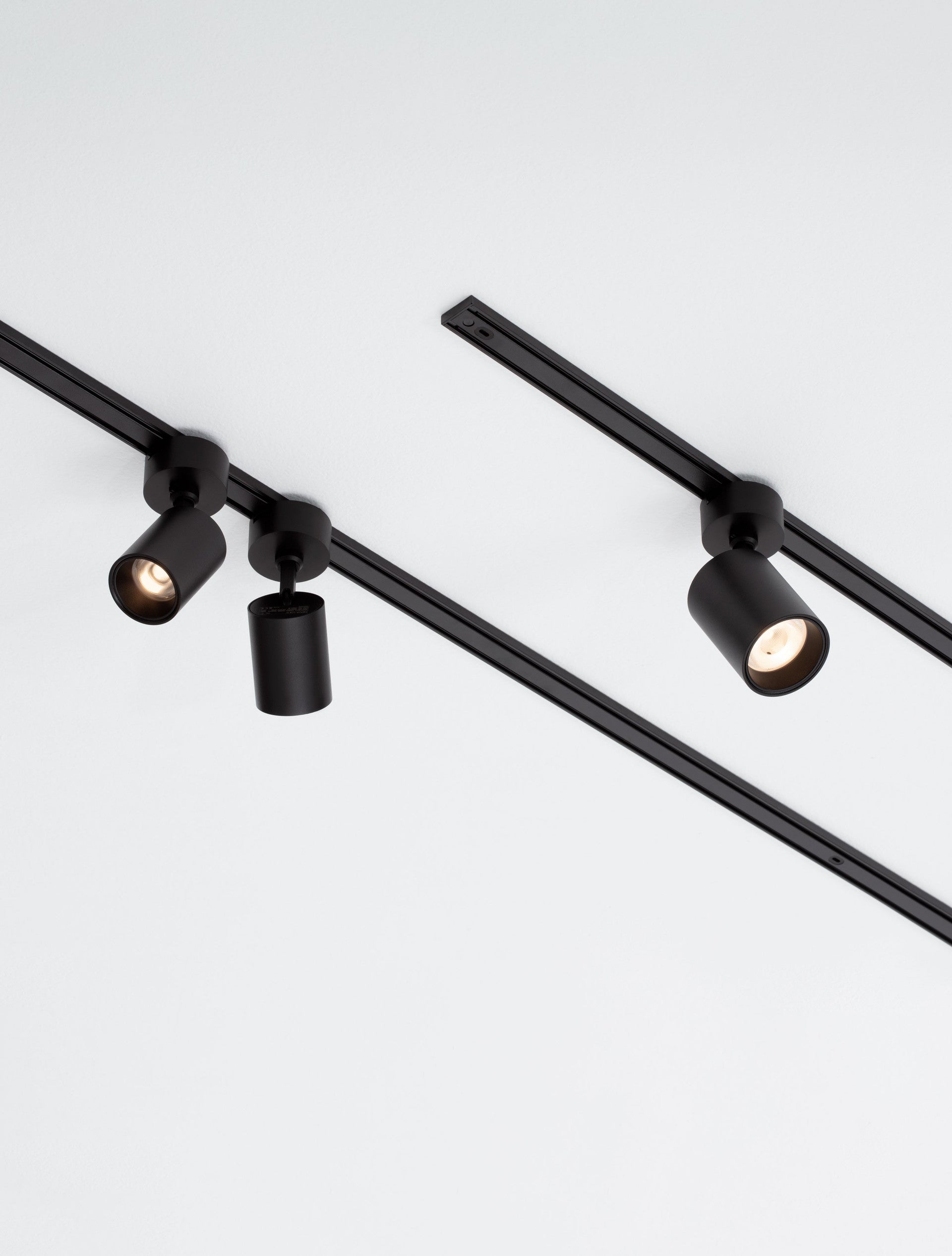 Техническо осветление, плитка LED модул, 5W, CRI90, 3000K, матово черен алуминий
