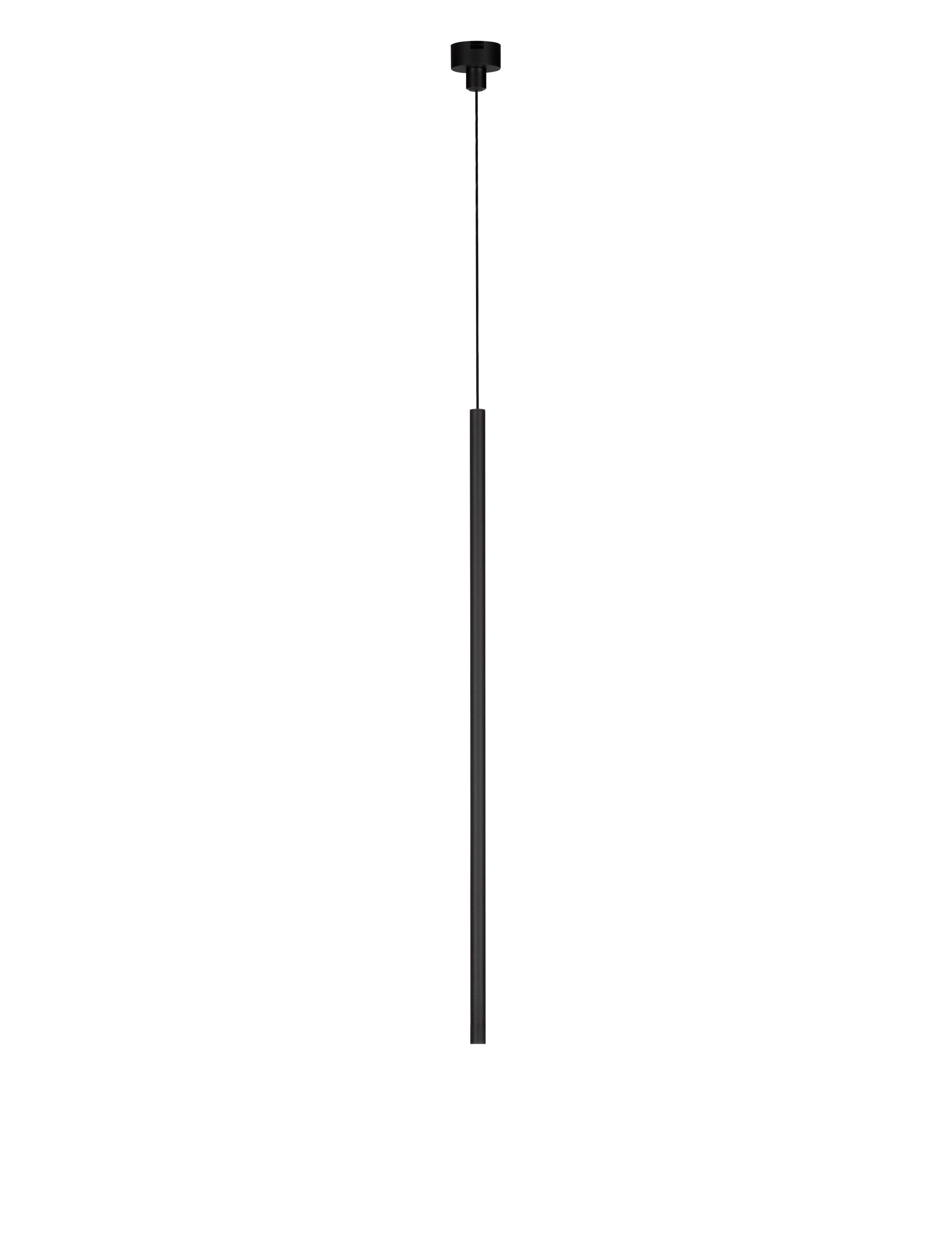 Техническо осветление SHALLOW LED модул 5W CRI90 3000K Матово черен алуминий D1.5 H120см