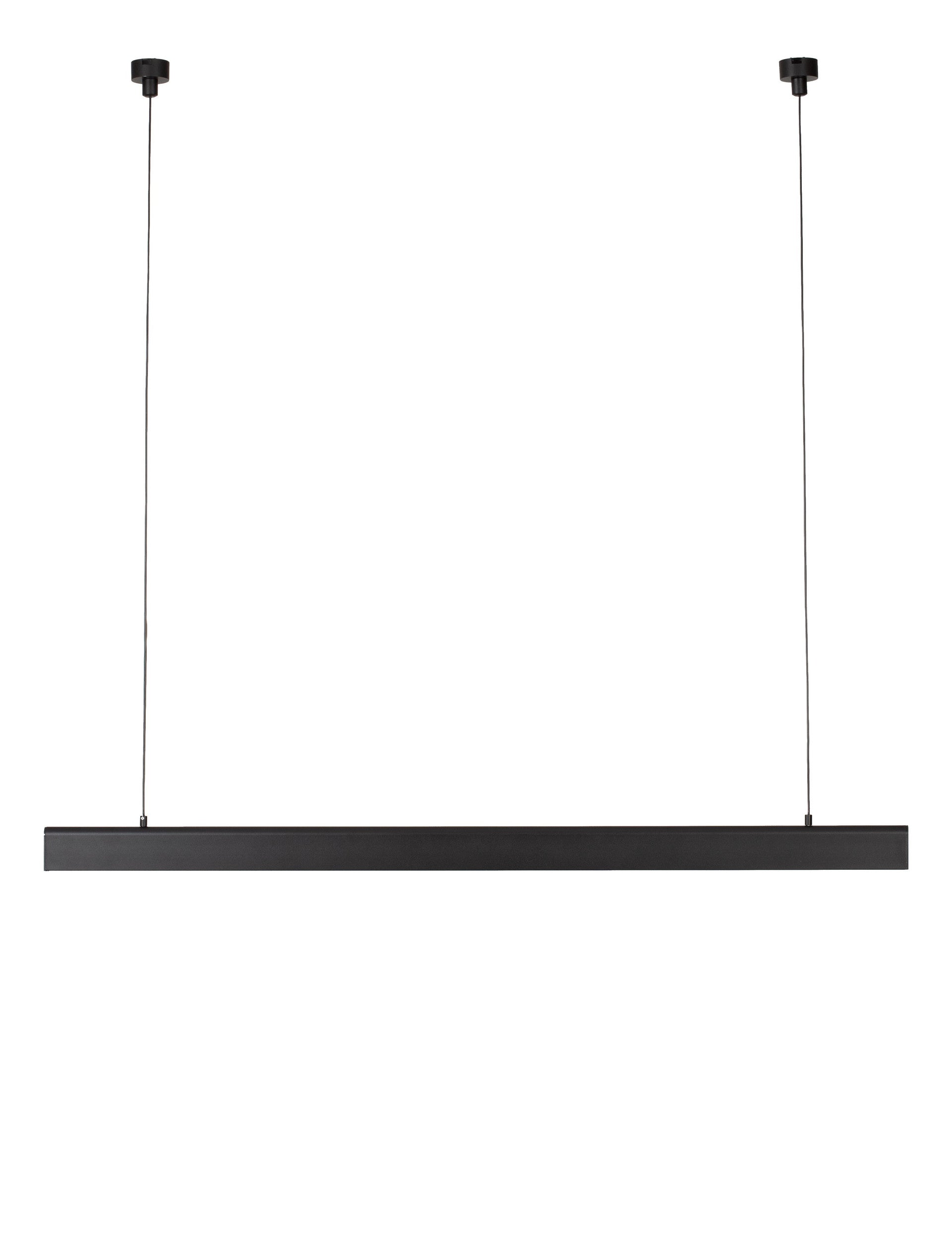 Техническо осветление SHALLOW LED модул 24W CRI90 3000K Матово черен алуминий L106 H120см