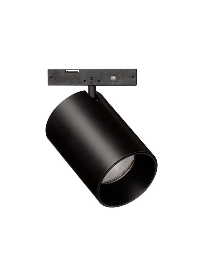 Магнитен спот 48V 5MM LED 9W 3000K Матово черен алуминий ⌀4.5 H5.8см