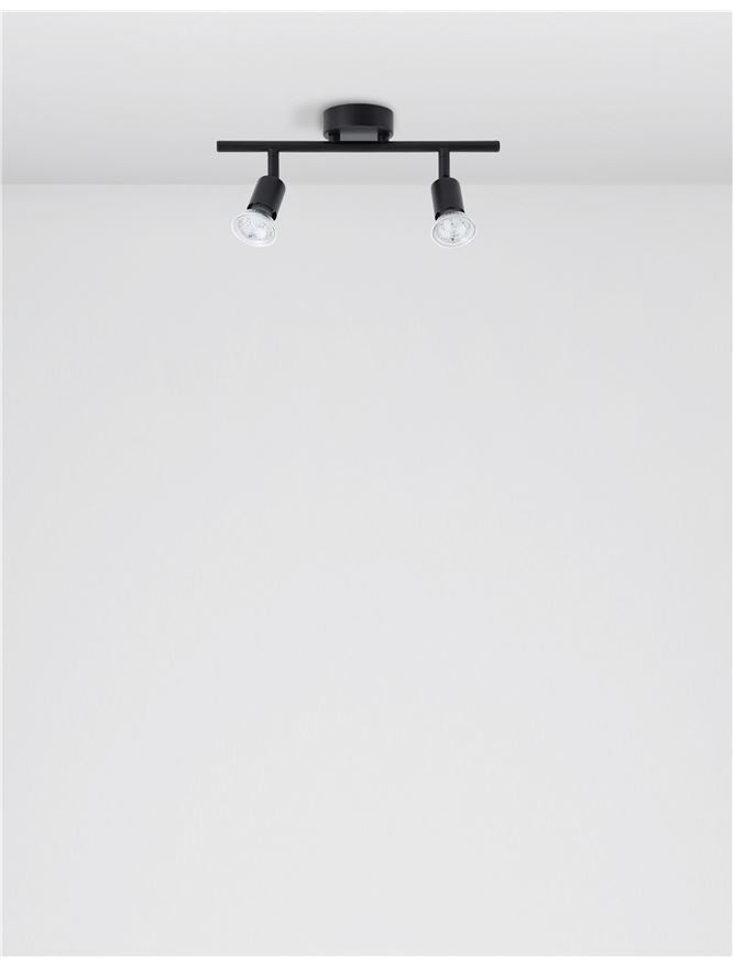 Висящо осветително тяло (пендел) LUP LED GU10 2x10W Матово златен