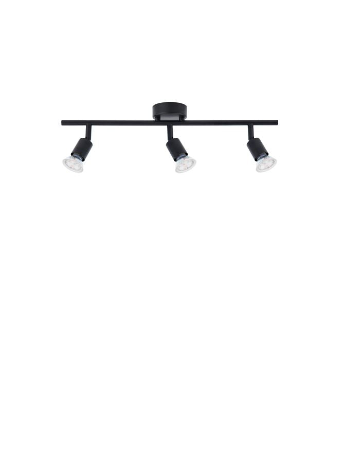 Висящо осветително тяло (пендел) LUP LED GU10 3x10W Матово черен