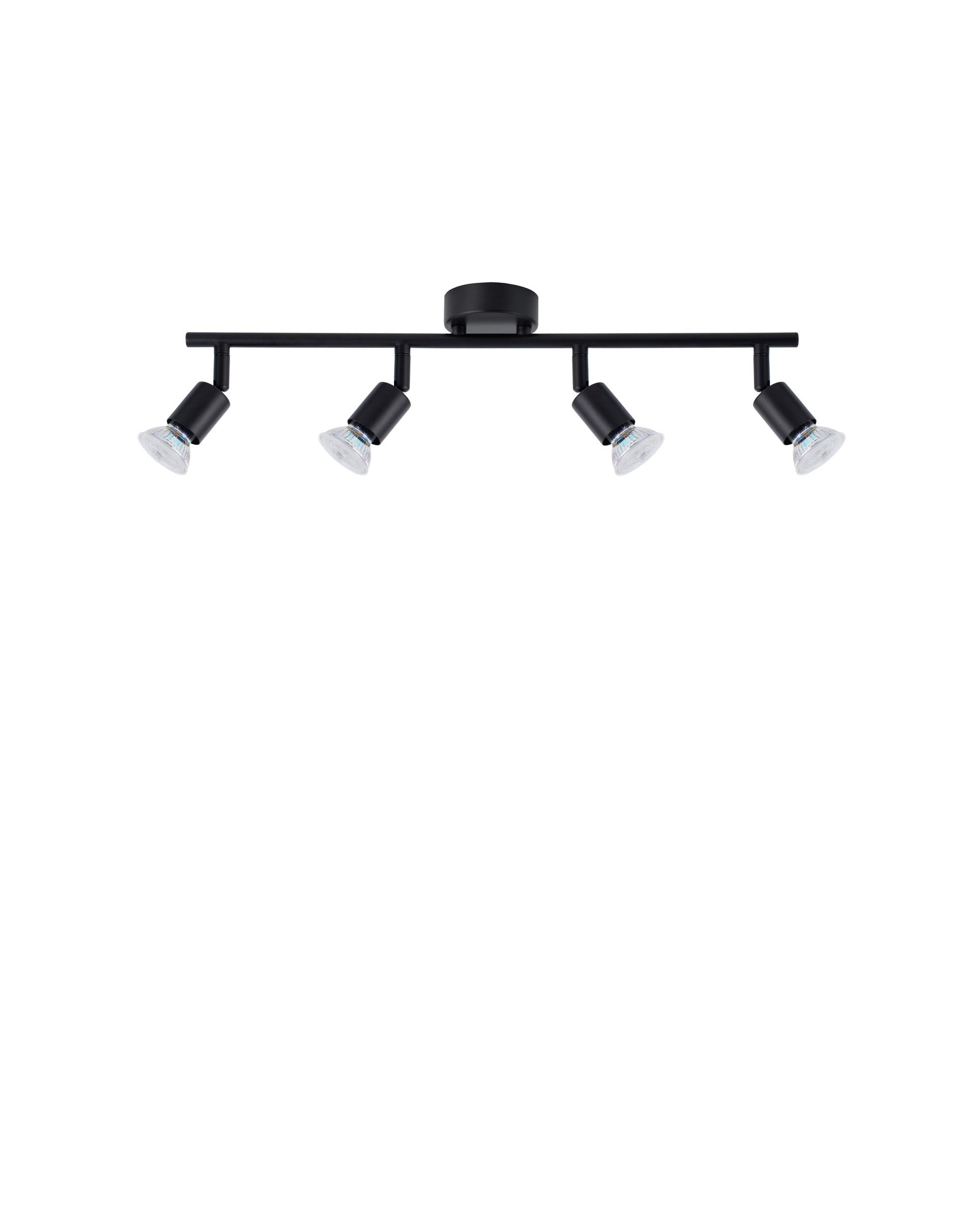 Окачена лампа LUP LED GU10 4x10W Мат Черен