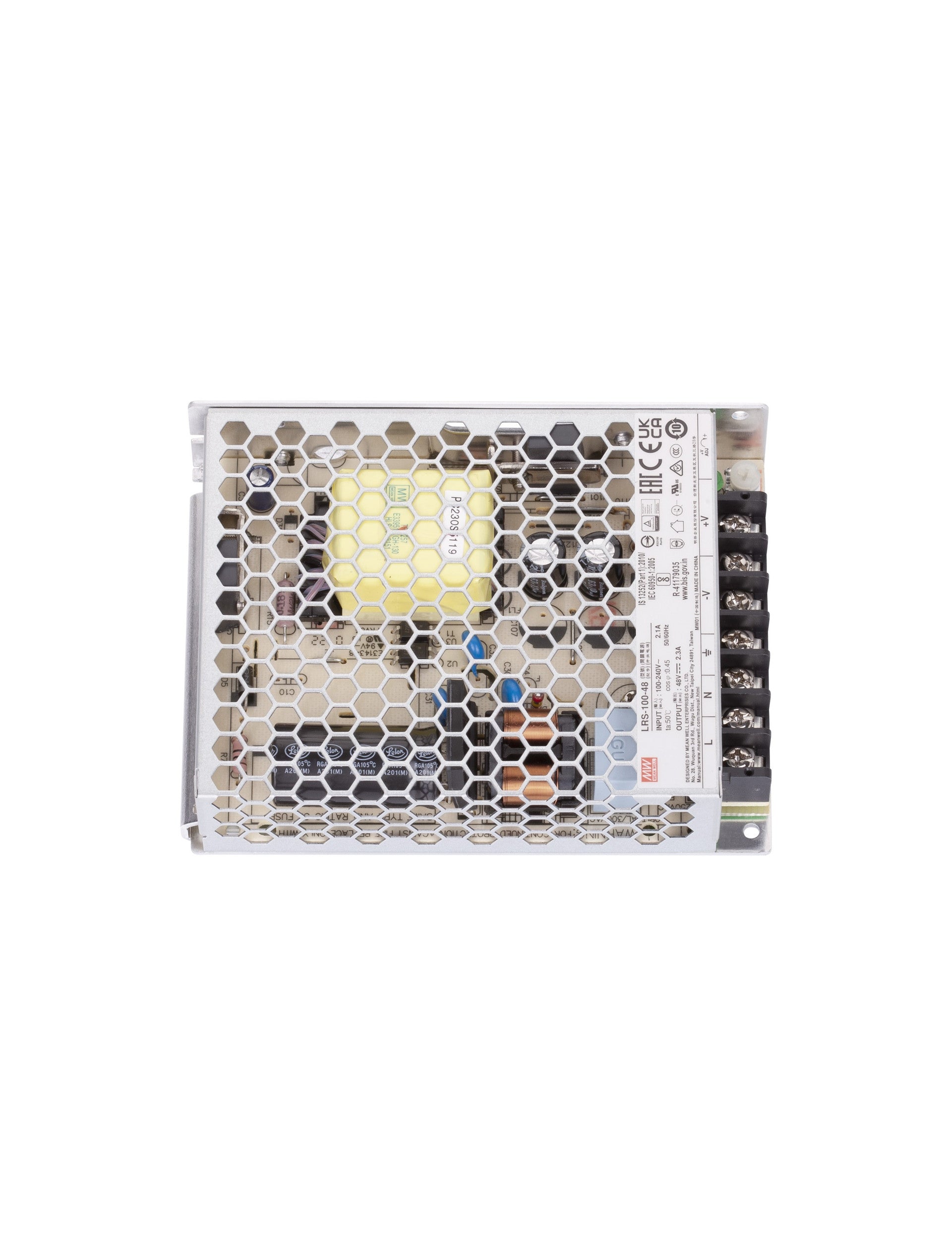 Магнитен драйвер 48V MW DC48 100W 129x97x30мм