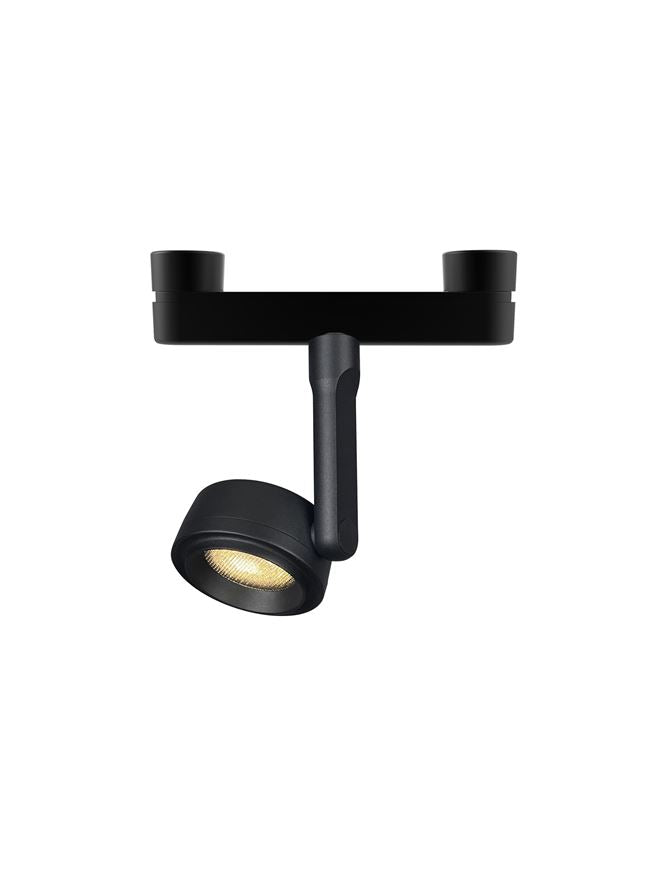 Техническо осветление SYMMETRIC LED 10W 3000K RA90 DC24V матово черен алуминий D7.5 H3.5см