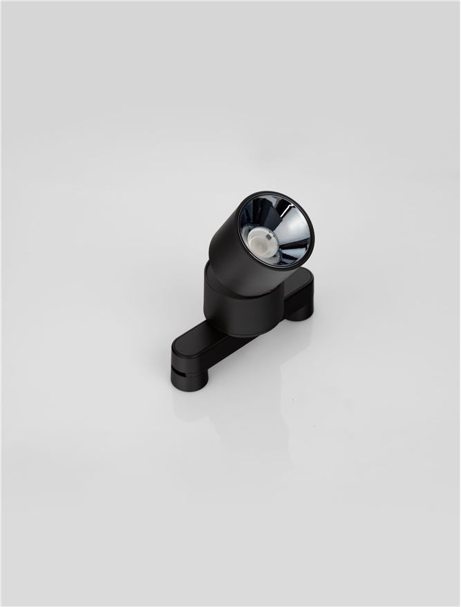 Техническо осветление SYMMETRIC LED 12W 3000K RA90 DC24V матово черен алуминий D7.2 H10.8см