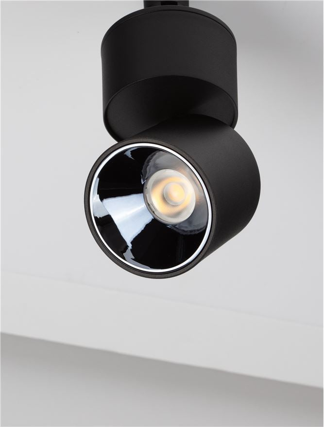 Техническо осветление CHROMA Черен алуминий LED 12W RA90 3000K