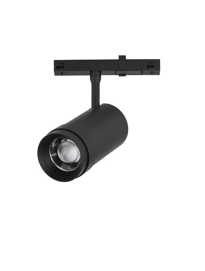 Техническо осветление GLOW черен алуминий LED 18W RA90 DC24V 3000K ⌀6.5 H13.5см