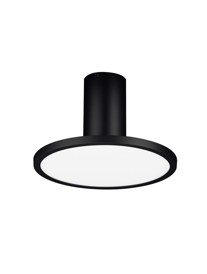 Висящо осветително тяло (пендел) EKEI LED 14W Пясъчно черен ⌀20 H21см
