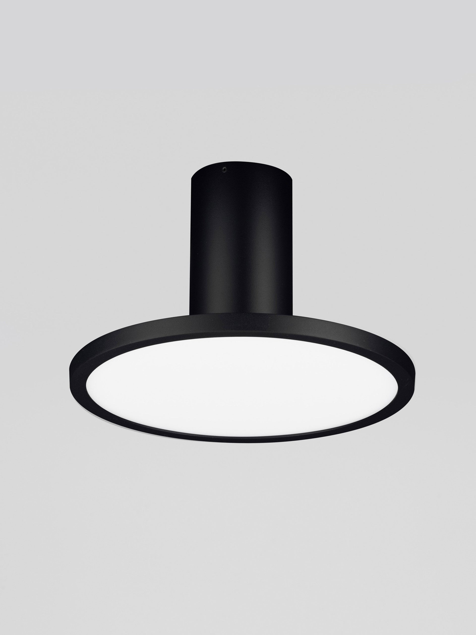 Висящо осветително тяло (пендел) EKEI LED 14W Пясъчно черен ⌀20 H21см