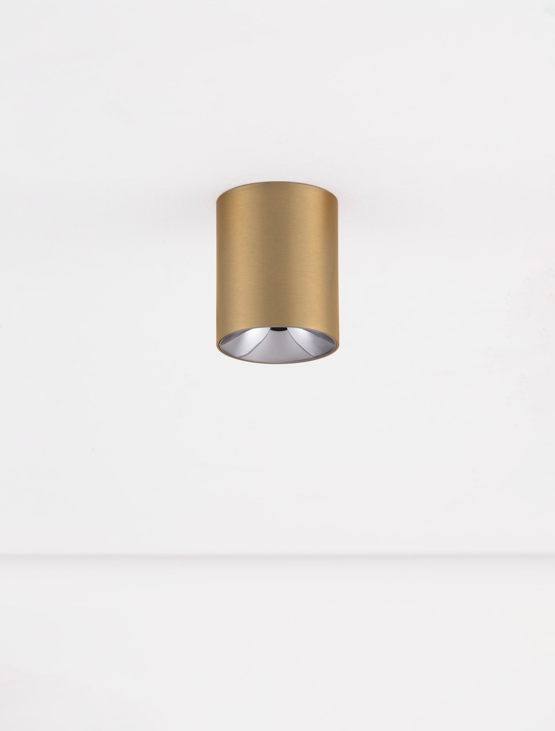 Висящо осветително тяло (пендел) ANETO 10W LED Матов златист алуминий ⌀7.2