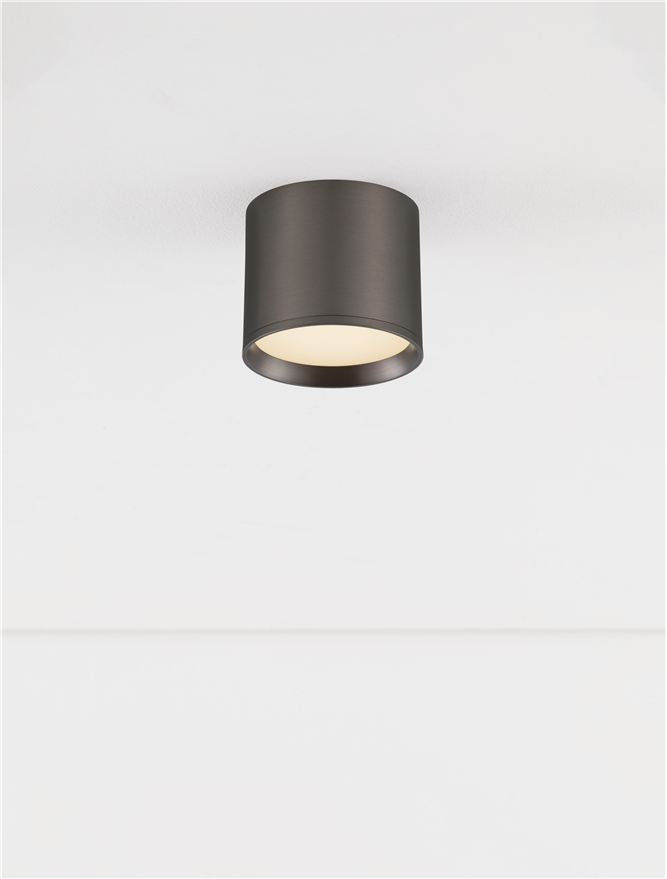 Висящо осветително тяло (пендел) ZIAZA 10W LED Черен никел алуминий ⌀10