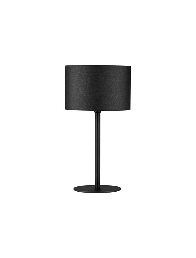 Висящо осветително тяло (пендел) SIBNIA LED E27 12W Пясъчно черен метал и текстил ⌀30 H58см