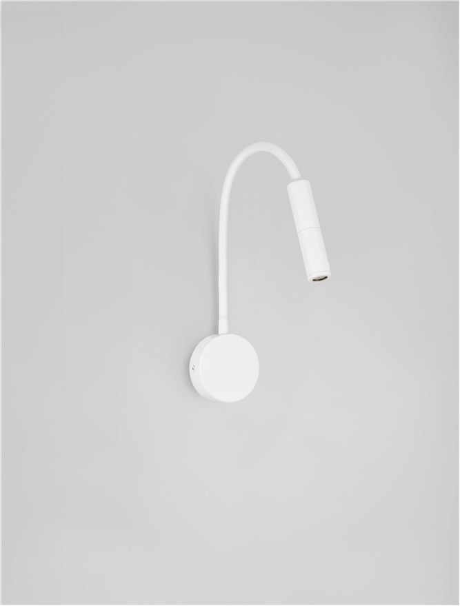 Висящо осветително тяло (пендел) SONICA 6W LED Пясъчно бял алуминий L8.5 H56см