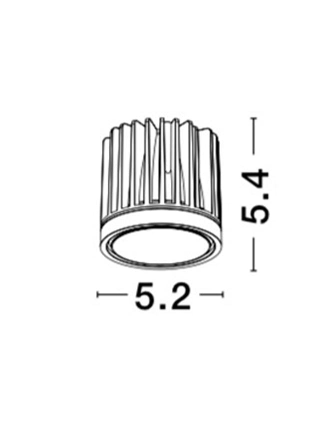 Техническо осветление CADMO 12W 3000K