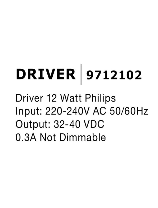 Аксесоар Philips драйвер 12W 0.3A 40V LPF 230V